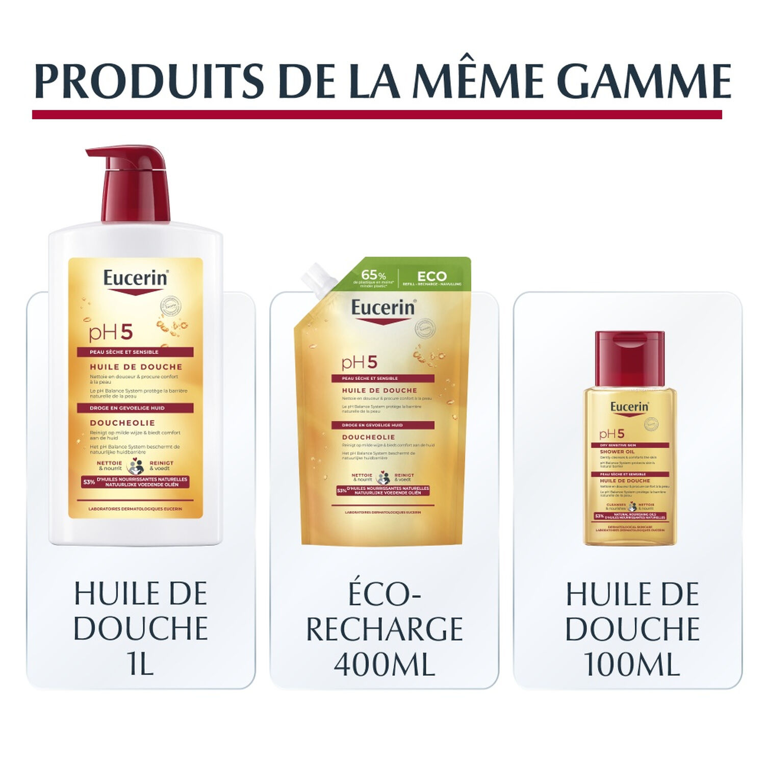 pH5 - Huile de Douche - Peau Sèche et Sensible