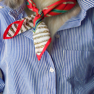 Affiche encadrée chien élégant style portrait Affiche + cadre en métal - Noir