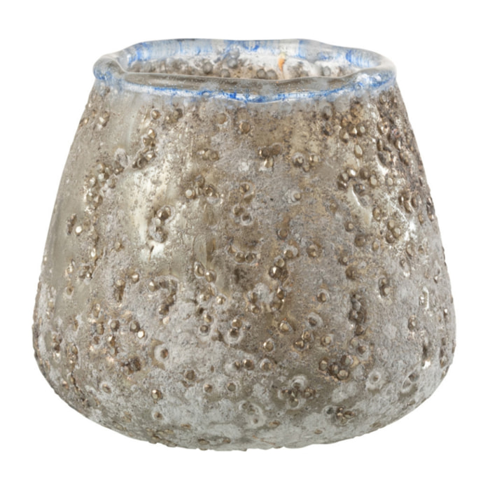 J-Line bougeoir - verre - gris - small - 3 pcs