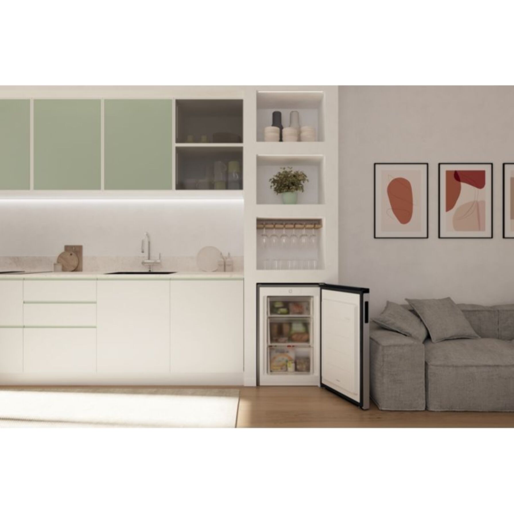 Congélateur top CANDY CNUQ2L58EX