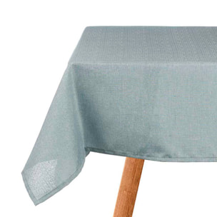 Mantel poliester 140x140cm azul palo colección KINVARA