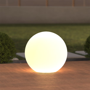 Boule LED outdoor - blanc - D30 cm