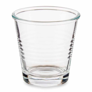 SET 6 VASOS cristal CAFE 90ML