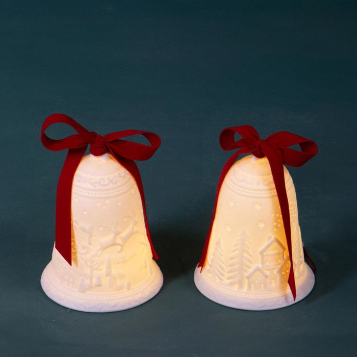 Campana - Pezzi 4 - 10,5xH13x10,5cm - Bianchi Dino SpA