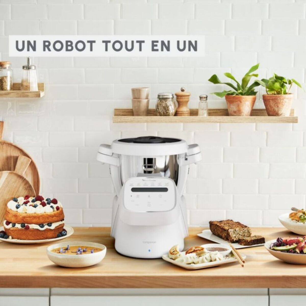 Robot cuiseur MOULINEX I-Companion Connect HF941AF0