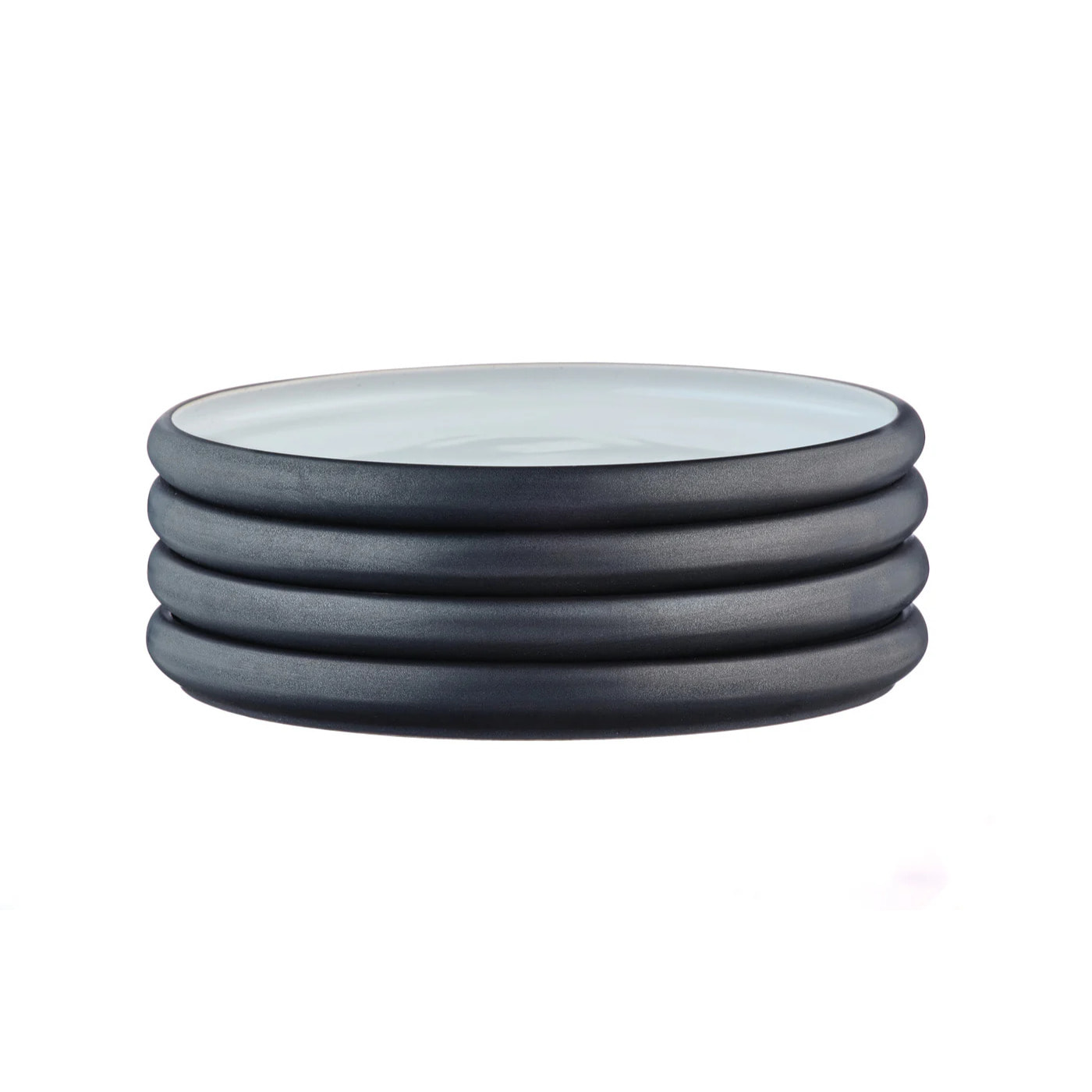 Assiette GOURMET Ø28cm - 4 pièces - Onyx