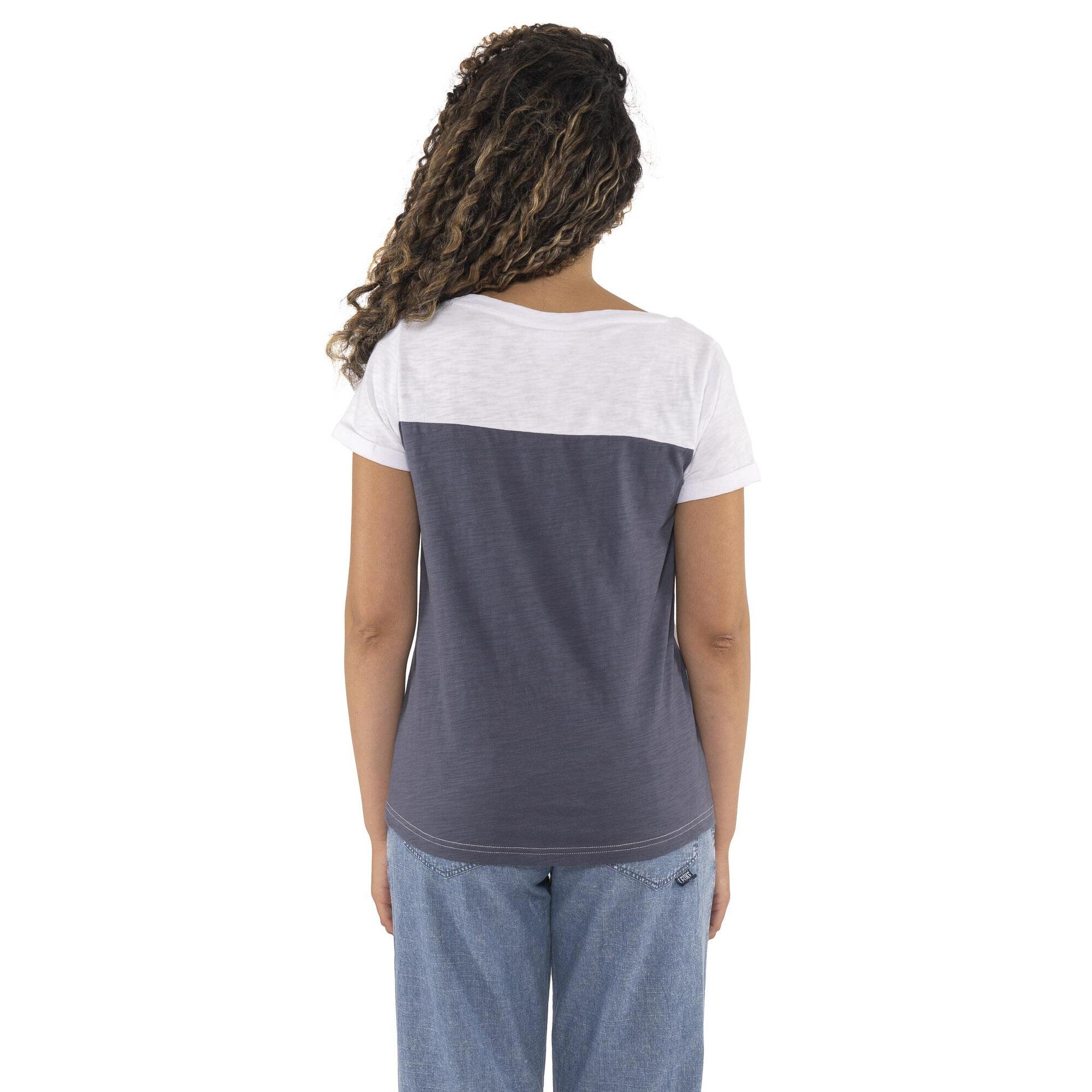 Camiseta de mujer Leone Fancy Stripes de punto