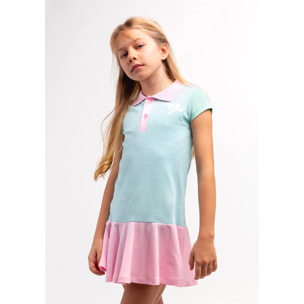 Vestido De Niña Polo Multicolor