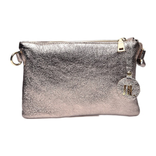 Borsa a spalla Anna Luchini Argentato