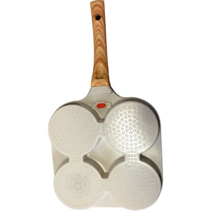 Poêle BEST OF TV Pancake 4 compartiments Wonderpan XL