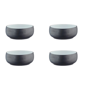 Bol GOURMET Ø15cm - 4 pièces - Onyx