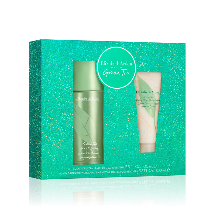 Green Tea - Coffret Eau de Toilette 100 ml + Crème Corps Nectar au Miel 100 ml
