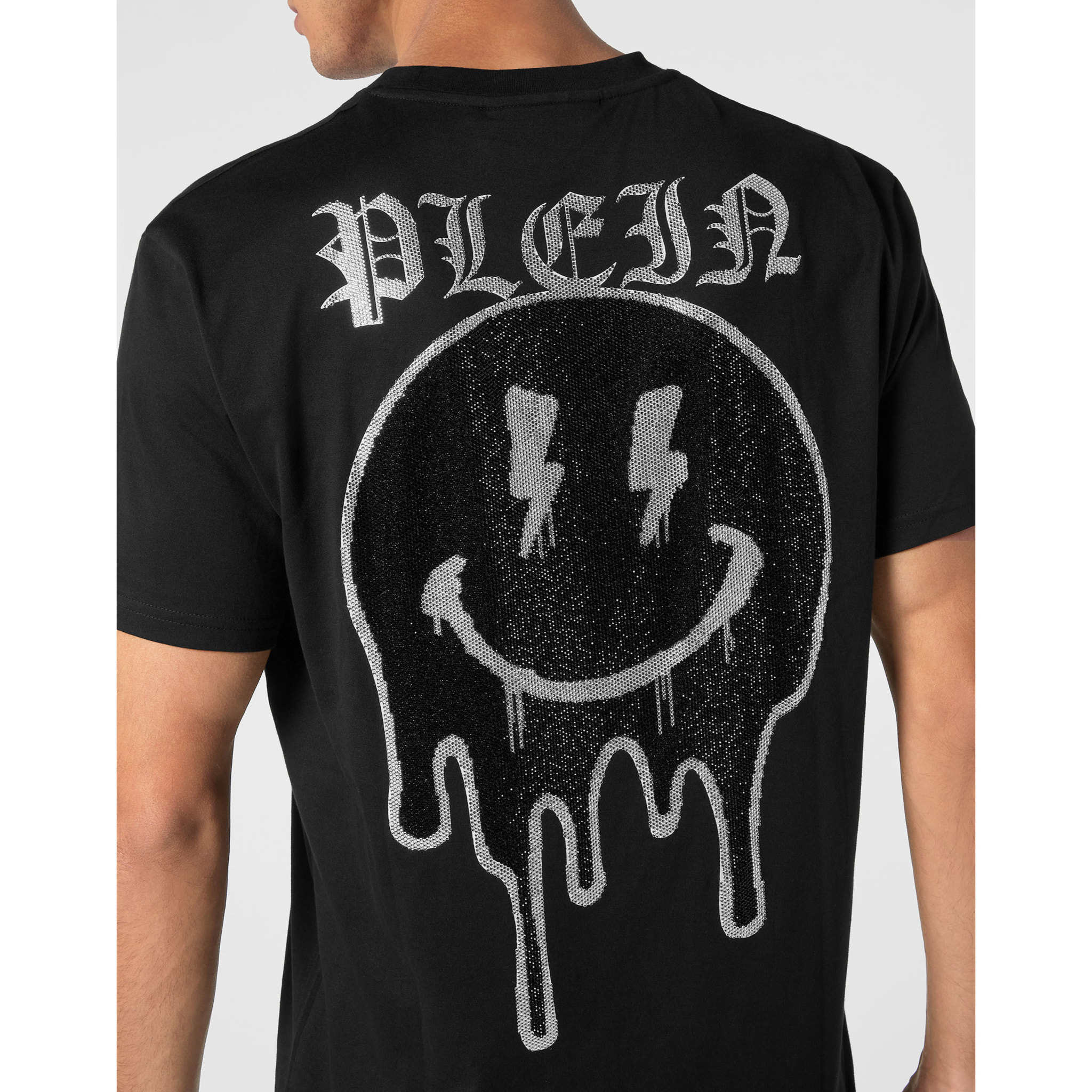 PHILIPP PLEIN T-Shirt Round Neck SMILE