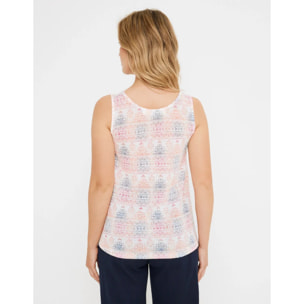 Camiseta Tirantes Estampada - Zaidi