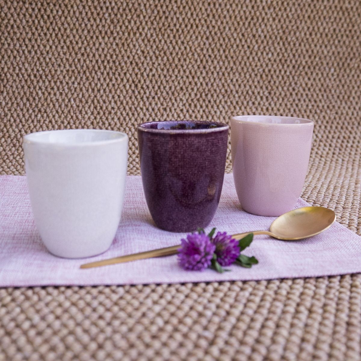 Lot de 6 tasses, TERRA