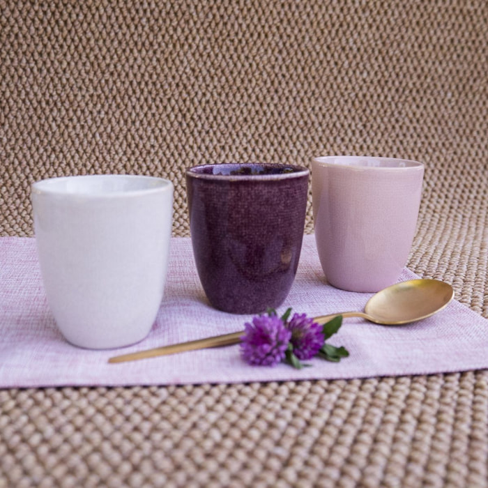 Lot de 6 tasses, TERRA