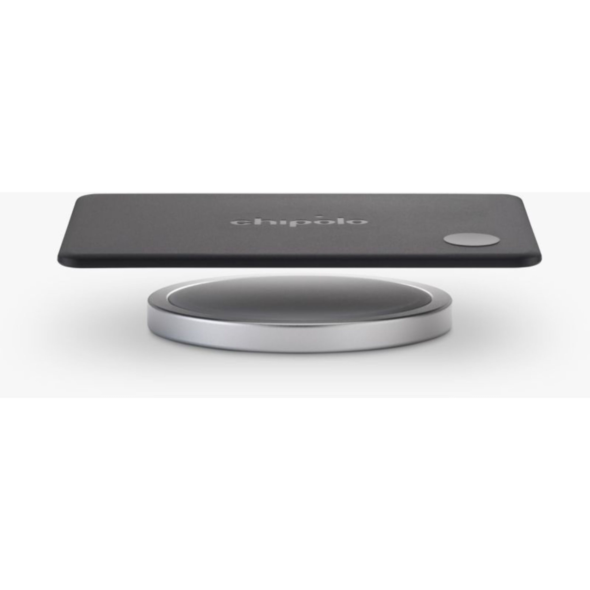 Tracker GPS CHIPOLO Carte rechargeable ss fil gris charbon