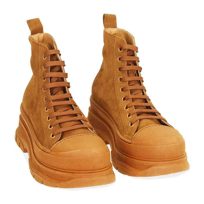 Sneakers cognac