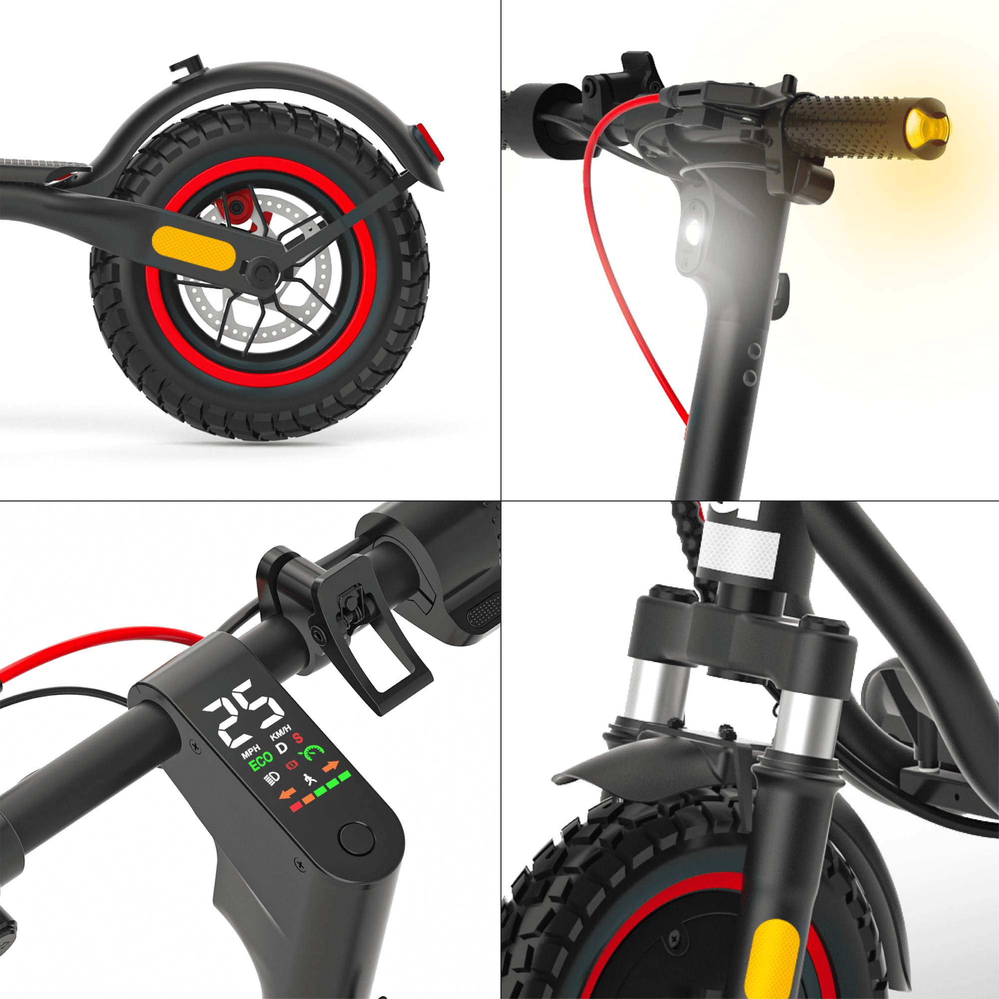 Trottinette électrique URBANGLIDE RIDE 100 PLUS RECONDITIONNE – 25 km/h – Autonomie 25 km – Batterie 36V 7,8Ah