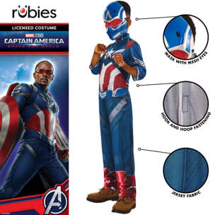 DISFRAZ CAPITAN AMERICA BNW CLASSIC INF