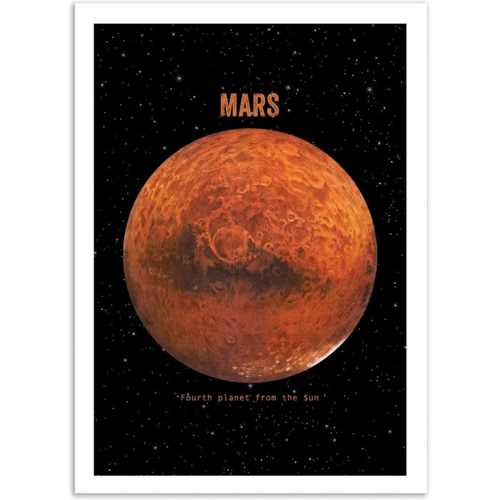 Affiche - Mars - Terry Fan