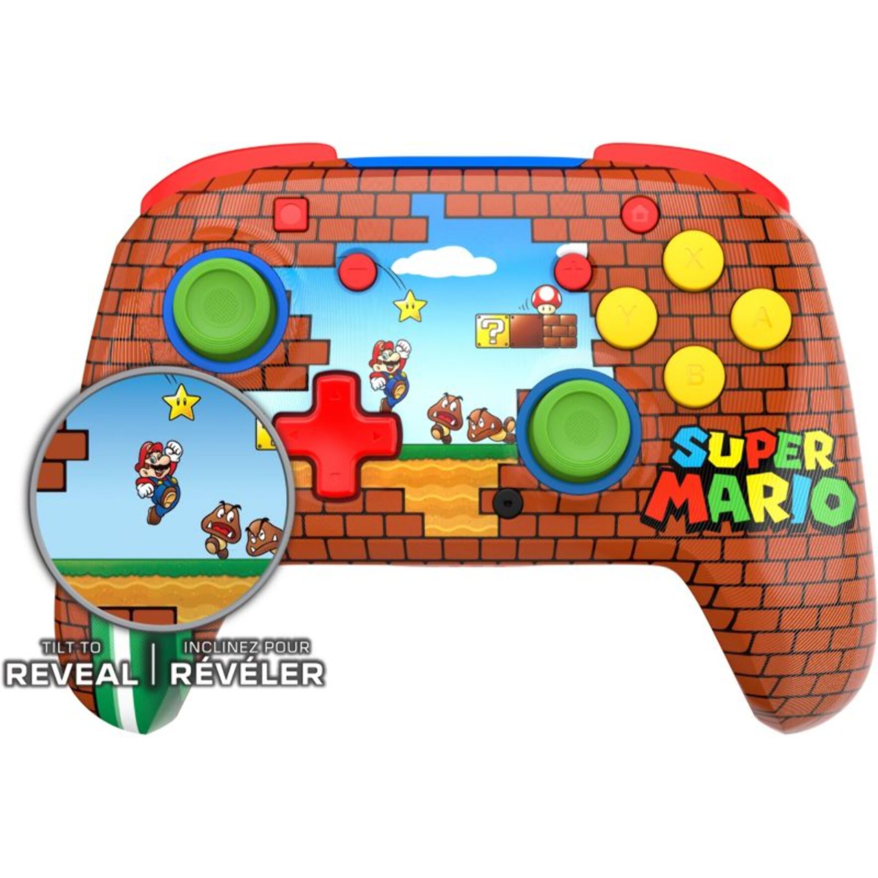 Manette TURTLE BEACH Mario Bricks Reveal