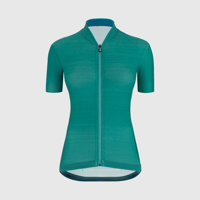 Colore Women's Short Sleeve Jersey - Petrolio