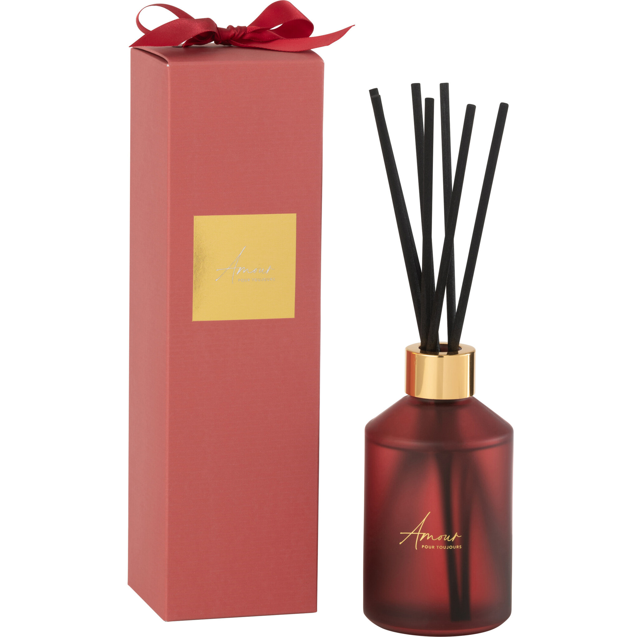 J-Line Bâtonnets parfumés Amour - rouge - 200ml