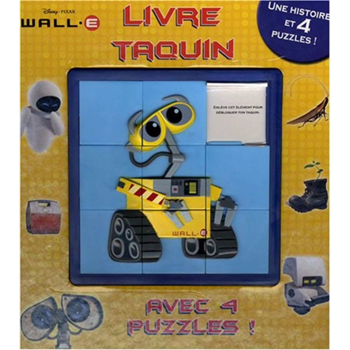 DAUME, JEAN-MARC | LIV TAQUIN AV PUZZLES WALL.E | Livre d'occasion