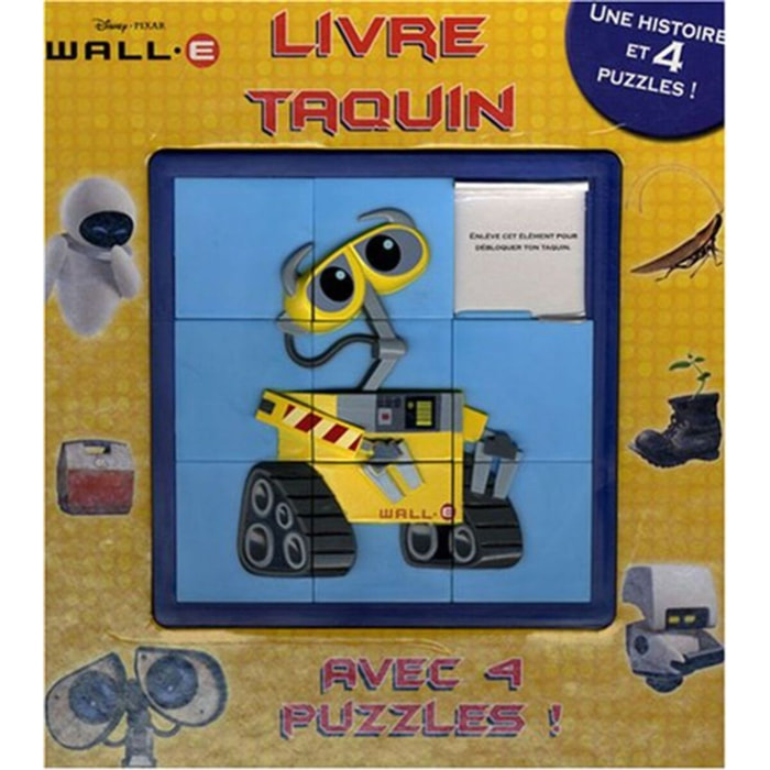 DAUME, JEAN-MARC | LIV TAQUIN AV PUZZLES WALL.E | Livre d'occasion