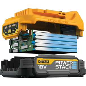 Batterie compacte Powerstack XR 18V 1,7Ah - DEWALT - DCBP034-XJ
