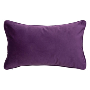 Coussin "LILOU" en coton violet 30x50cm