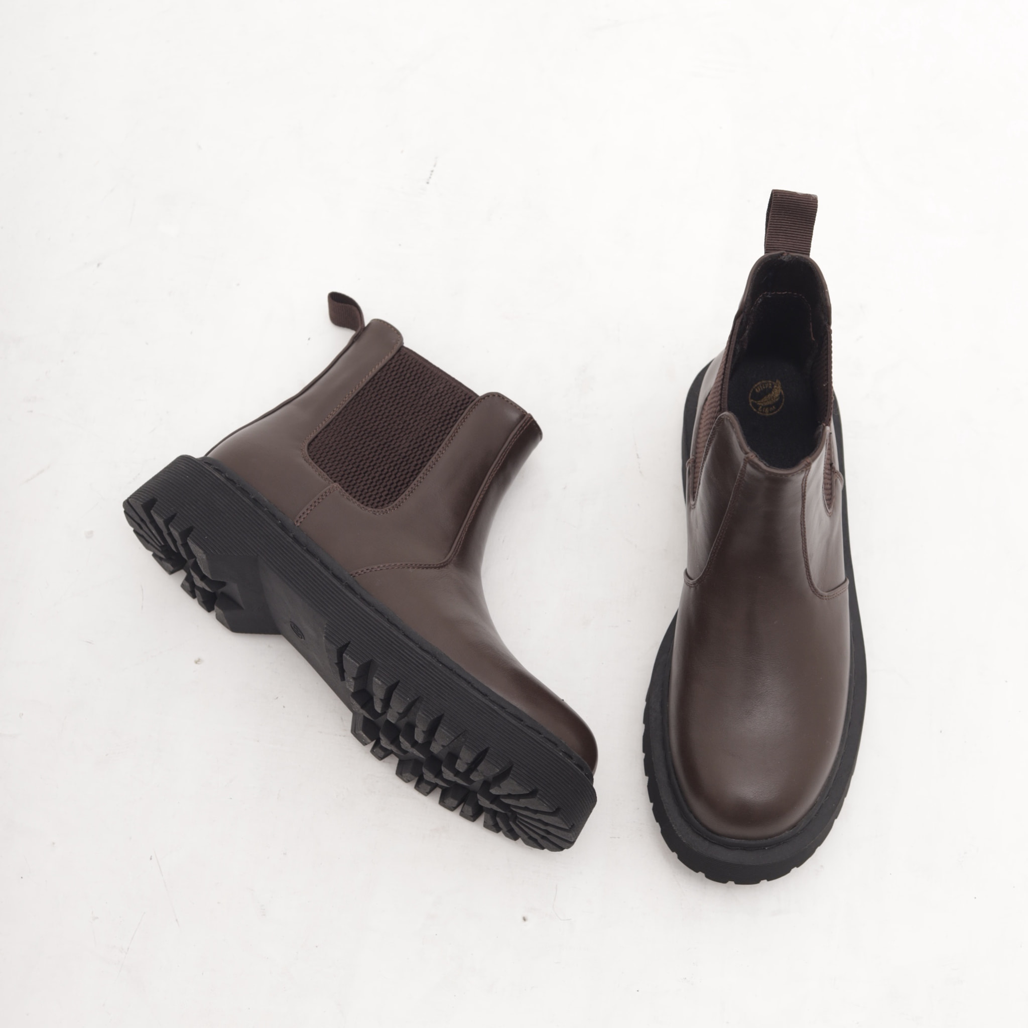 STIVALETTO CHELSEA BASSO TESTA DI MORO