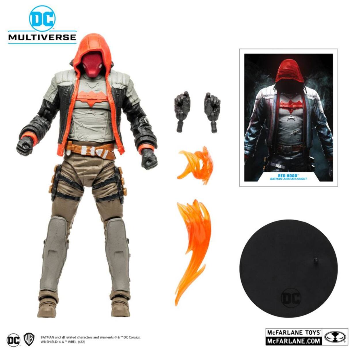 Dc Gaming Action Figura Red Hood (batman: Arkham Knight) 18 Cm Mcfarlane Toys