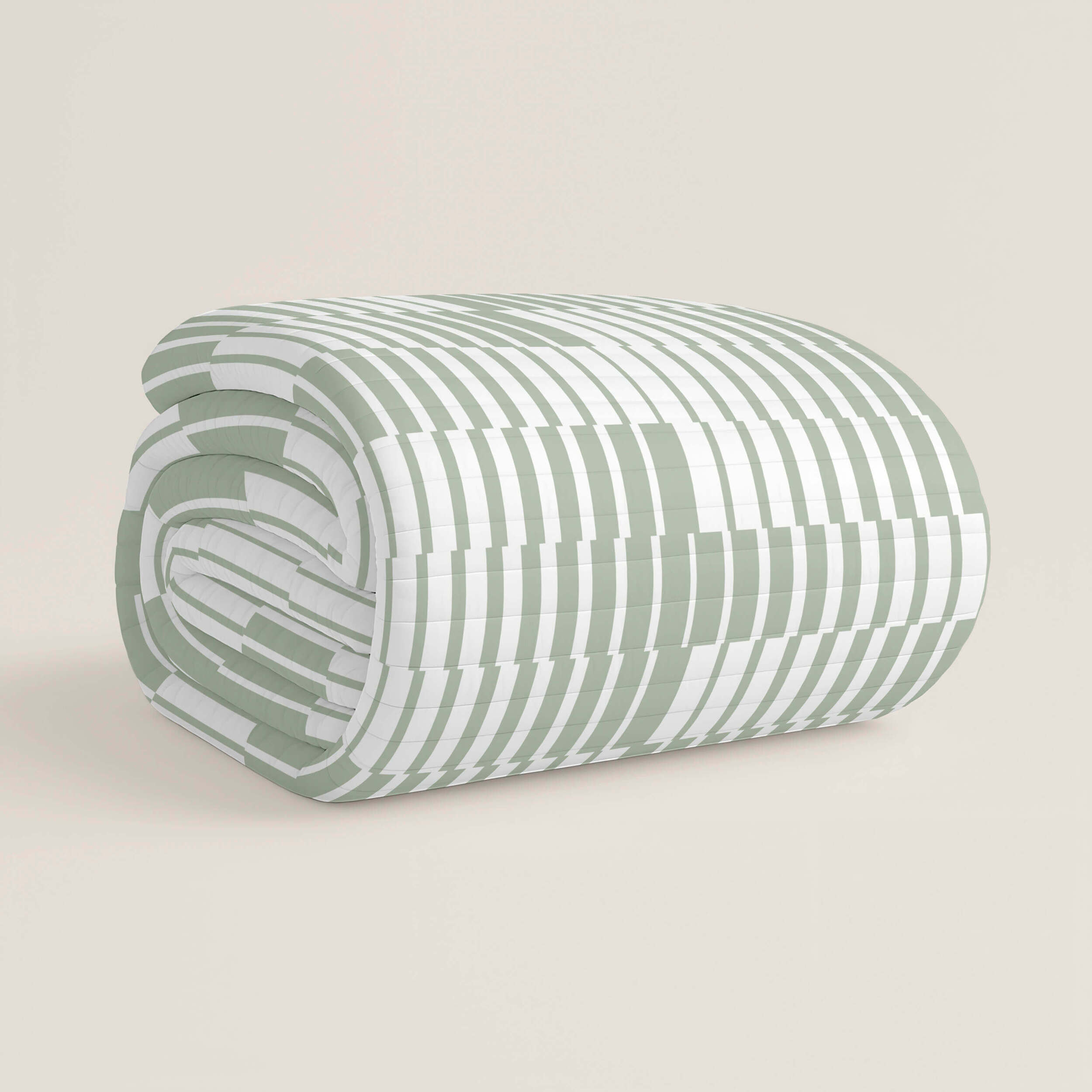Colcha Bouti Estampada - 2/3 Piezas - 100% Poliéster - Microfibra - 70 gr/m² - Marcos Green
