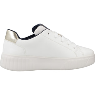 Zapatillas Niña de la marca GEOX  modelo J MIKIROSHI GIRL BLANCO