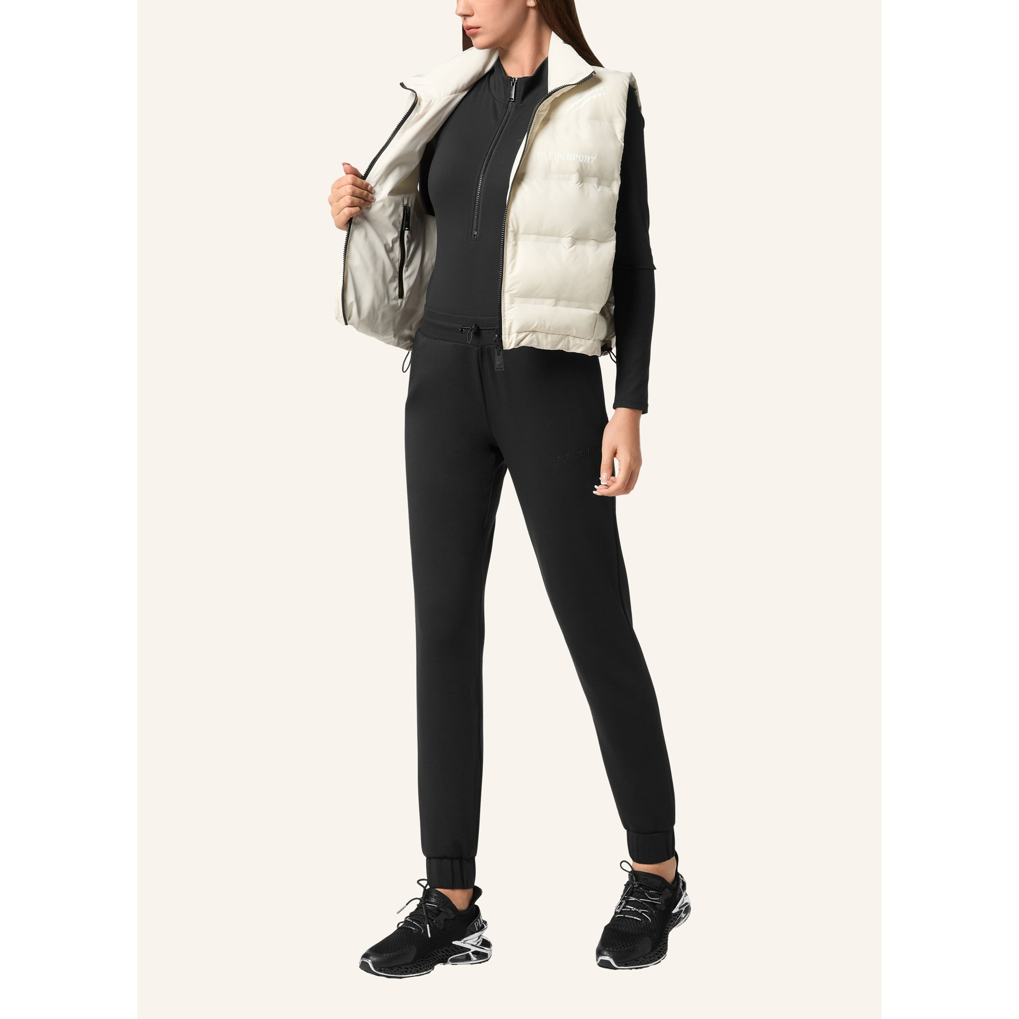 PLEIN SPORT Down Vest SCRATCH