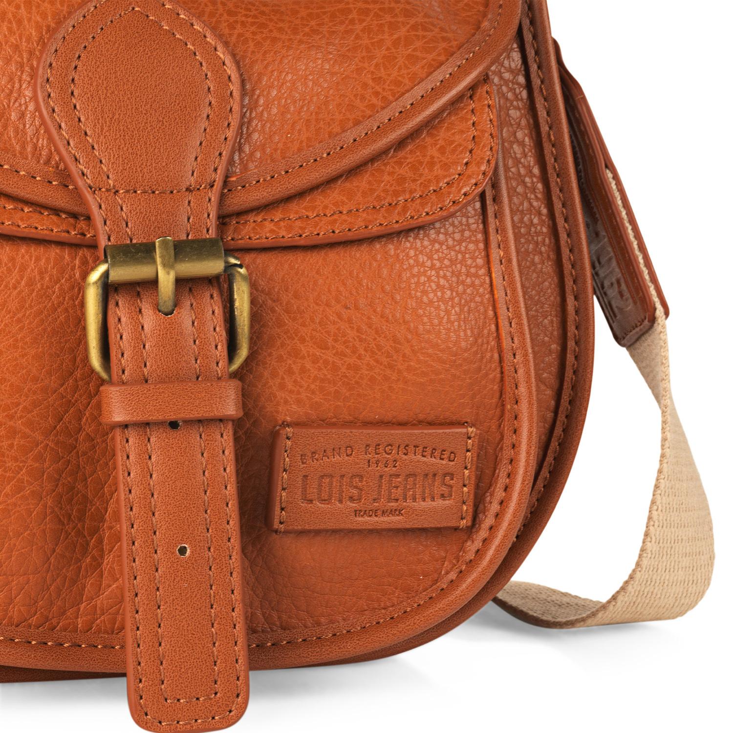 Bolso Bandolera Mujer Sint/Pu Lois Ankeny Marron