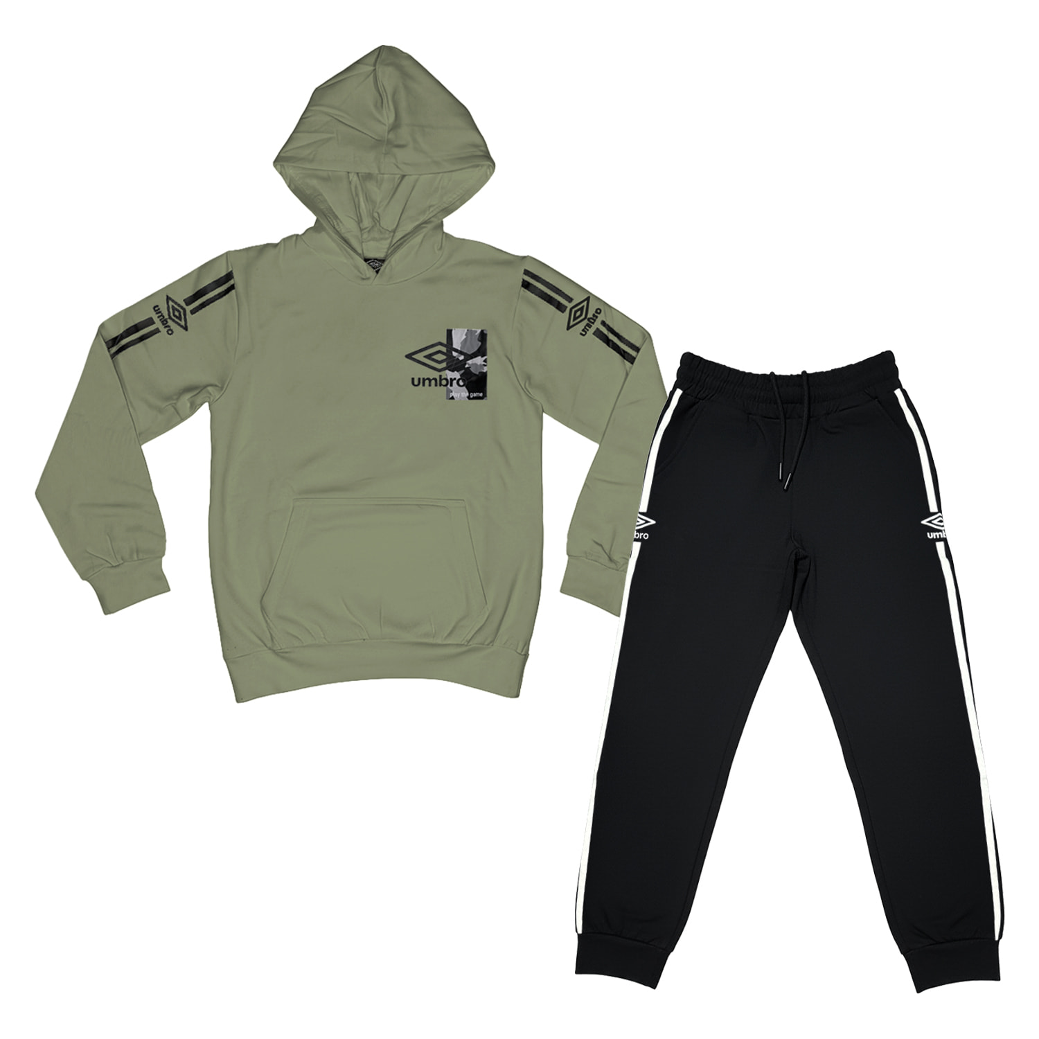 Tuta Ragazzo UMBRO 8 / 16 Anni Cotone Felpato Invernale