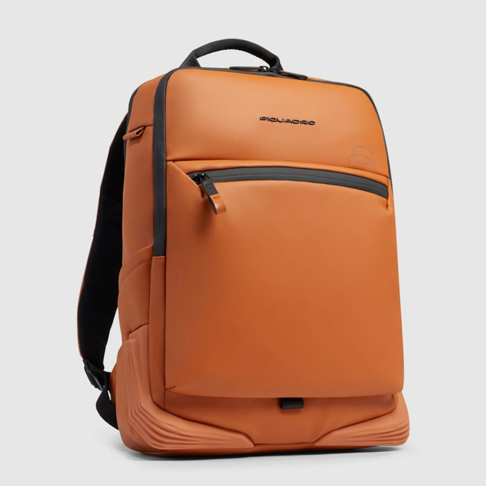 Piquadro Zaino per computer e iPad® con cinghia pettorale, porta bottiglia e RFID