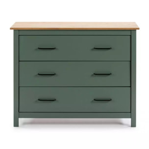 Cómoda Eira Green Moss - Oak