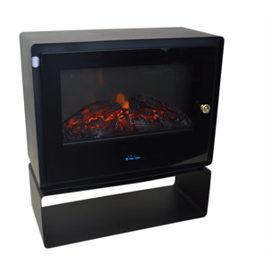 Chimenea eléctrica de suelo con estante 2000 W CHE-710 PURLINE