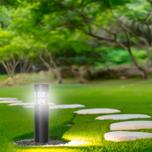 Well Home Luz de Espiga Solar con LED Blanco Cálido - Batería Recargable