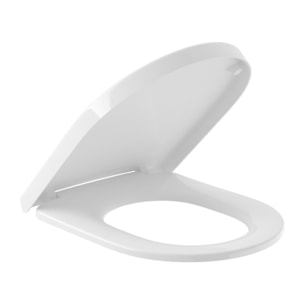 Duofix Pack Bâti-support + Cuvette sans bride + Abattant  + Plaque de déclenchement (SLIM-ARCHI4-C)