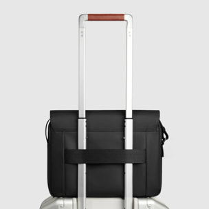 Piquadro Borsa messenger porta iPad® in tessuto gommato resistente all'acqua