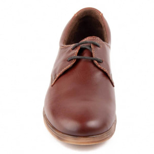 Oxford De Cuña - Marrón - Altura: 4 Cm