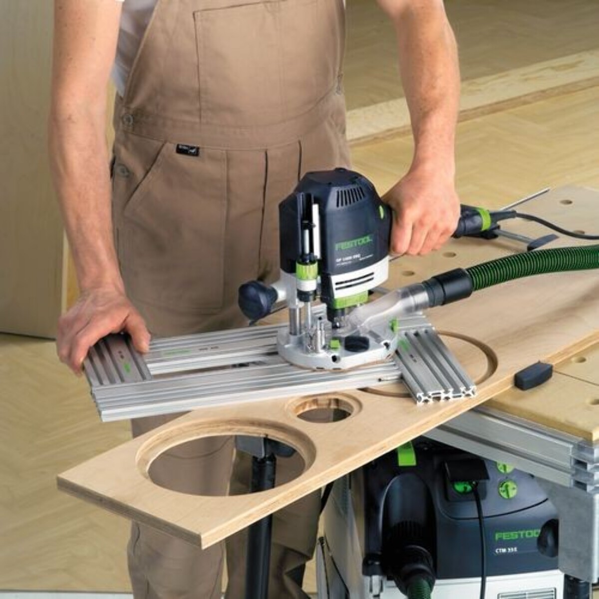 Gabarit de fraisage FESTOOL MFS 400 - Pour défonceuse - 492610