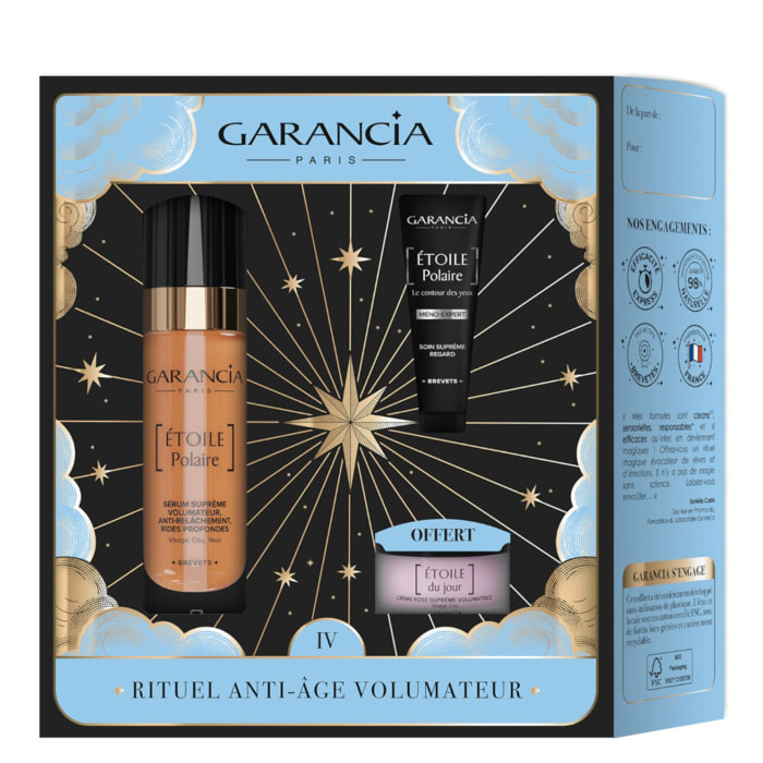 Rituel Anti-Âge Volumateur - Coffret Sérum Suprême 30ml + 2 Produits