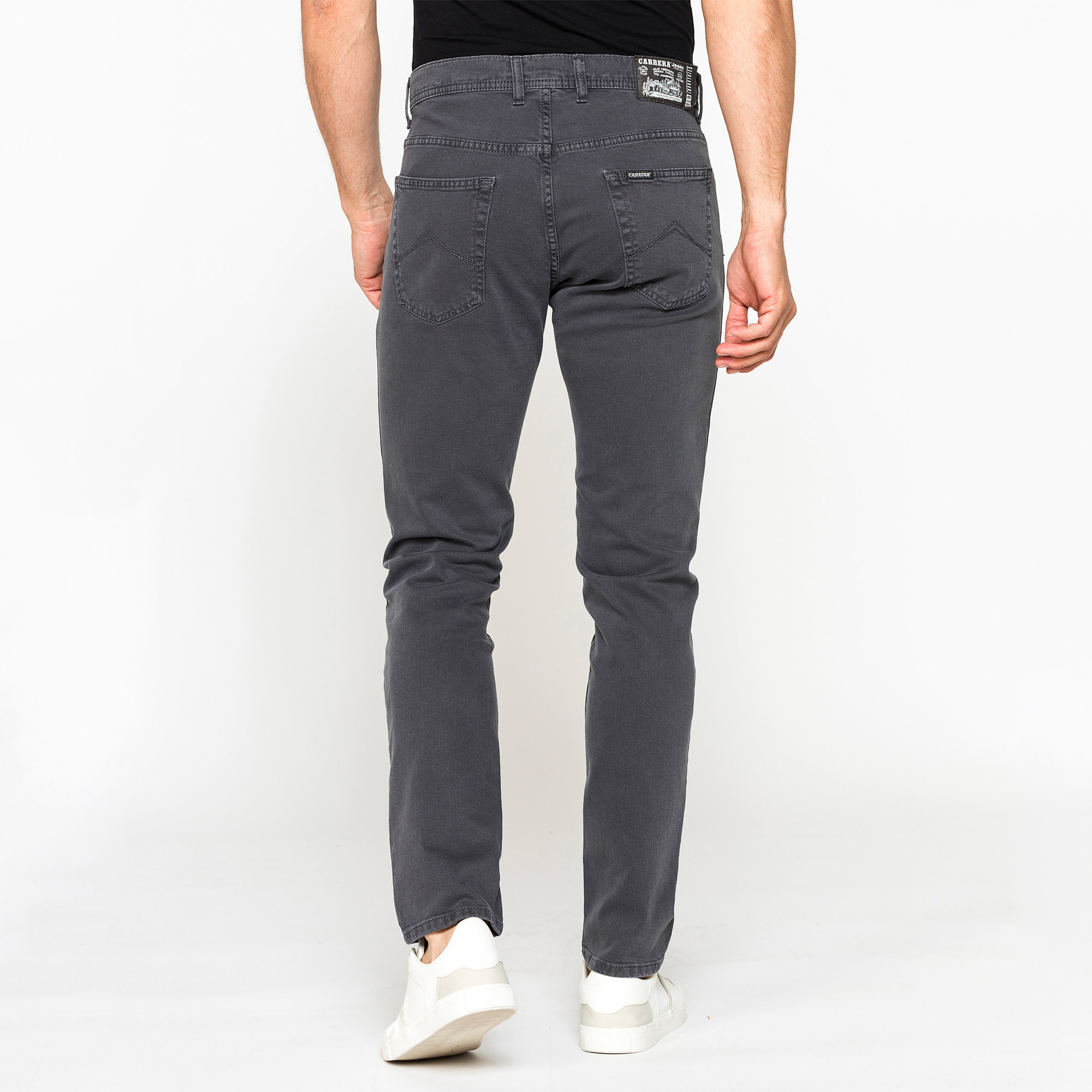 JEANS COLOR SLIM FIT IN BULL DENIM STRETCH TINTO OLD