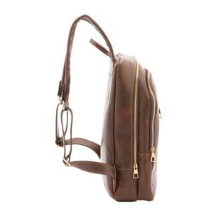 Zaino  unisex In Vera pelle Made in Italy 39x29x10 cm